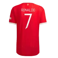 Authentic RONALDO #7 Manchester United Home Jersey 2021/22 By Adidas-UCL Edition - gogoalshop