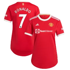 Replica RONALDO #7 Manchester United Home Jersey 2021/22 By Adidas Women - gogoalshop