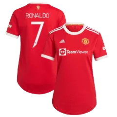 Replica United RONALDO #7 Manchester United Home Jersey 2021/22 By Adidas Women-UCL Edition - gogoalshop
