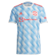 Replica Bruno Fernandes #18 Manchester United Away Jersey 2021/22 By Adidas