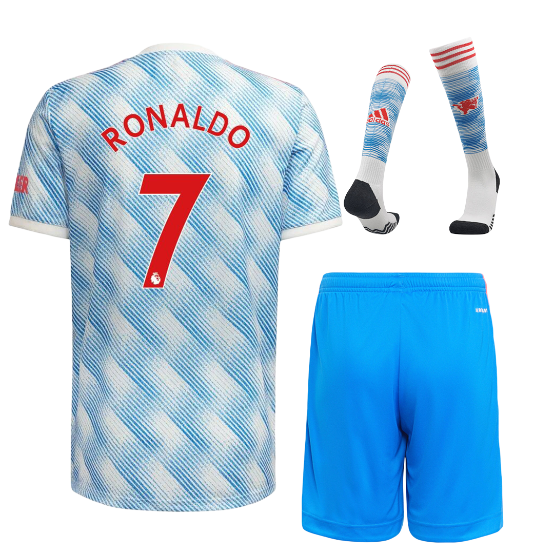 RONALDO #7 Manchester United Away Kit 