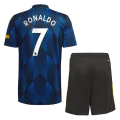 RONALDO #7 Manchester United Third Away Kit 2021/22 By Adidas - gogoalshop