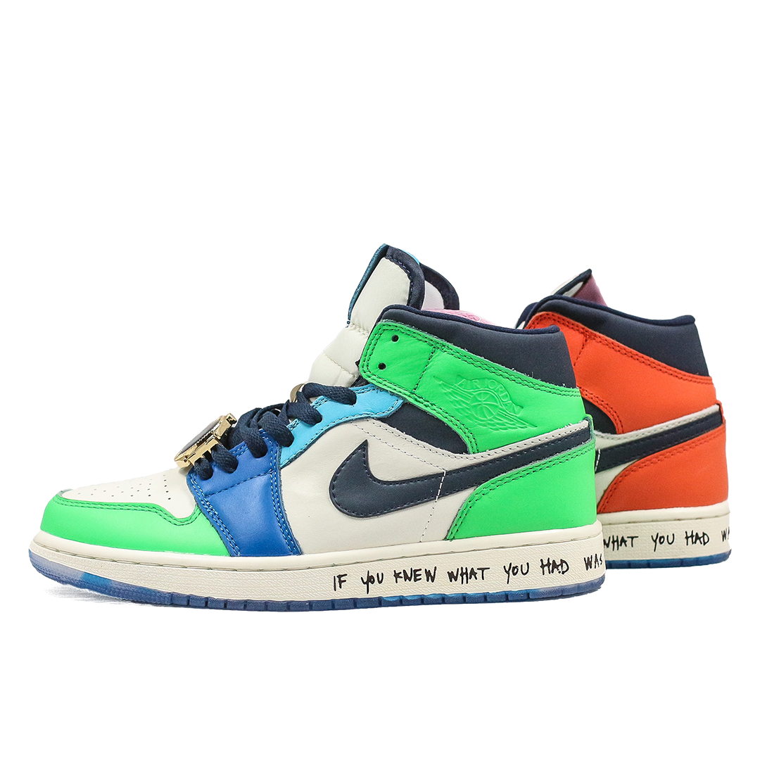 Sneakers By Nike Melody Ehsani x Air Jordan 1 Mid Fearless | Gogoalshop