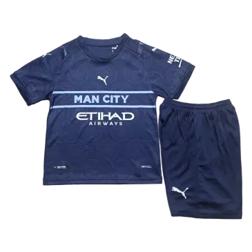 Manchester City Third Away Kit 2021/22 By Puma Kids - gogoalshop