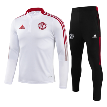 Manchester United Tracksuit 2021/22 By Adidas Kids
