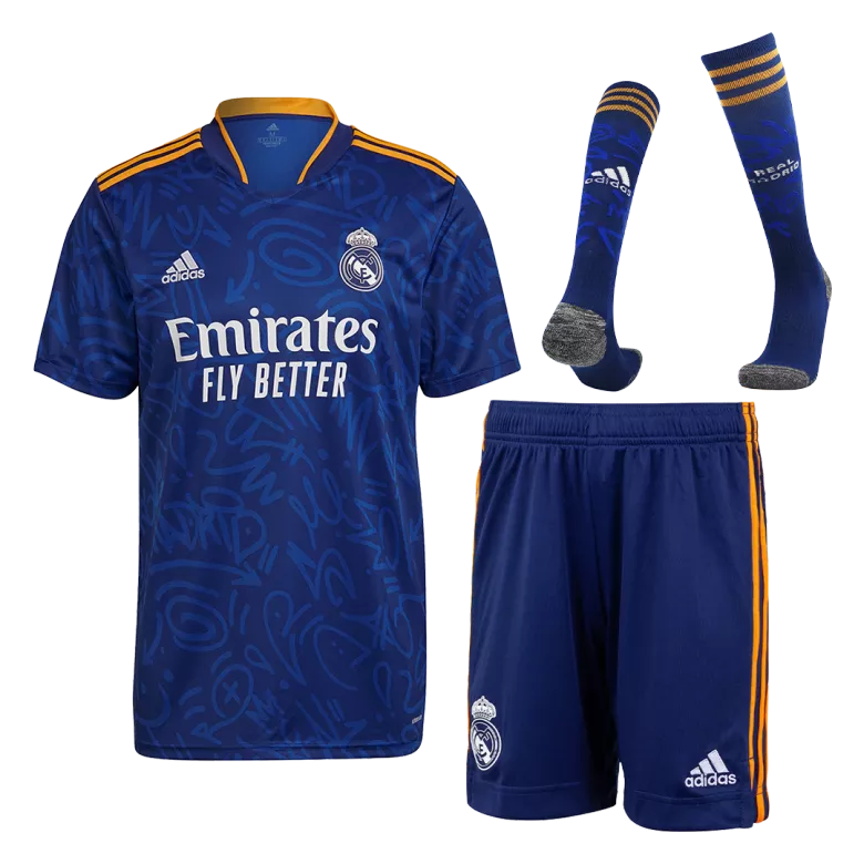 Real Madrid Away Jerseys Full Kit 2021/22 - gogoalshop