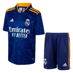Real Madrid Away Kit 2021/22 By Adidas Kids - gogoalshop