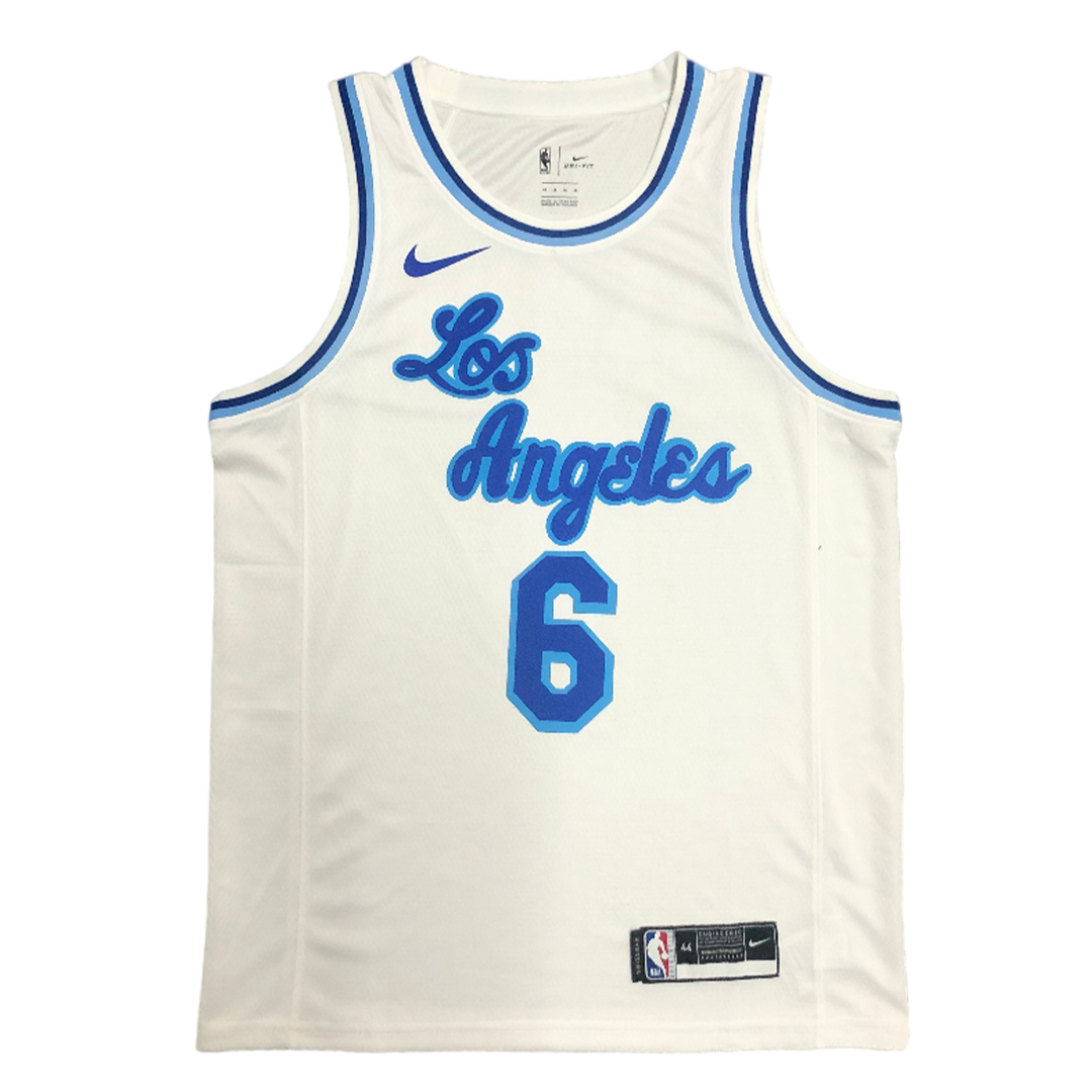 NBA Swingman Jersey Lebron James 6 Los Angeles Lakers Classic Edition