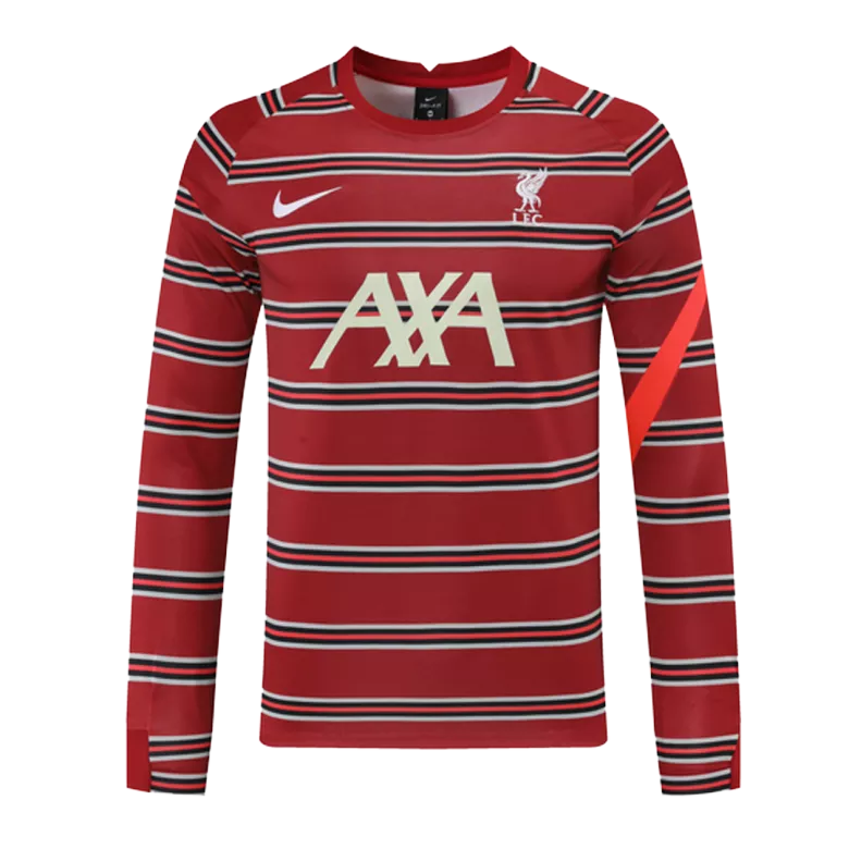 Liverpool Long Sleeve Soccer Jersey 2021/22 - gogoalshop