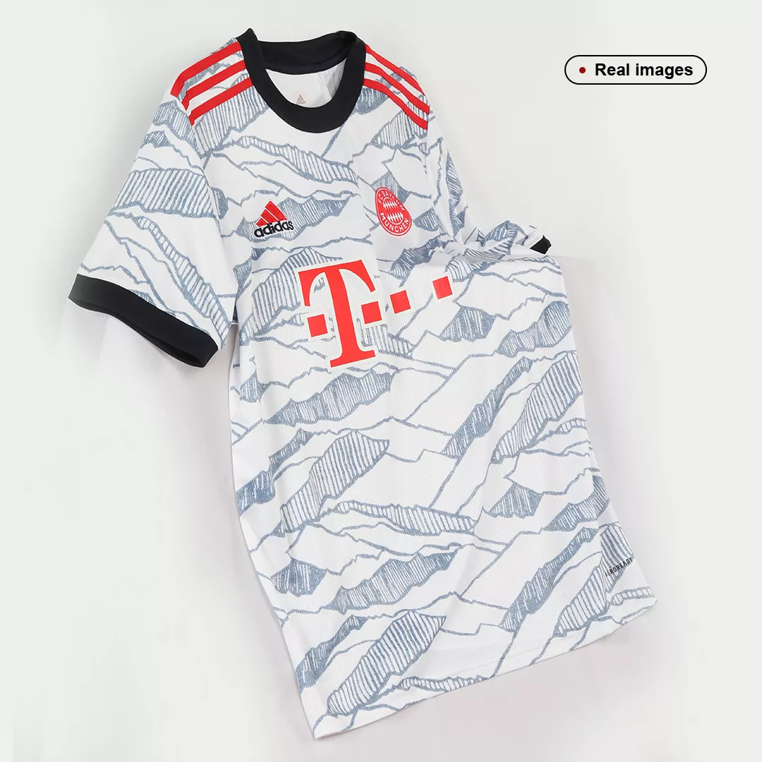 Replica LEWANDOWSKI #9 Bayern Munich Third Away Jersey 2021/22 By Adidas - gogoalshop