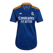 Replica Real Madrid Away Jersey 2021/22 By Adidas Women - gogoalshop