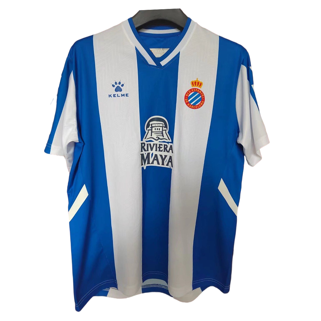 Replica RCD Espanyol Home Jersey 2021 22 By Kelme Gogoalshop