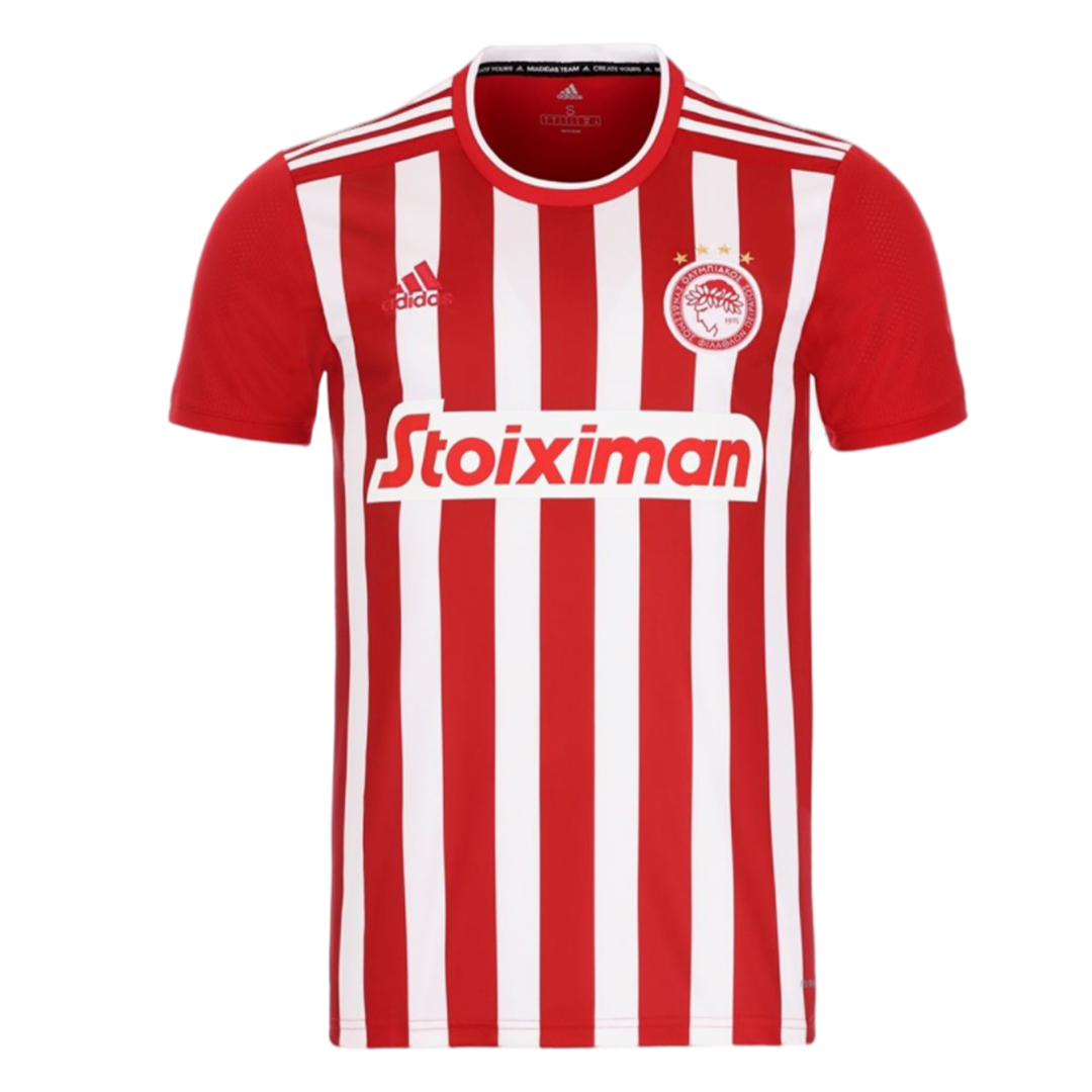 Olympiakos Home Soccer Jersey 2021/22 Gogoalshop