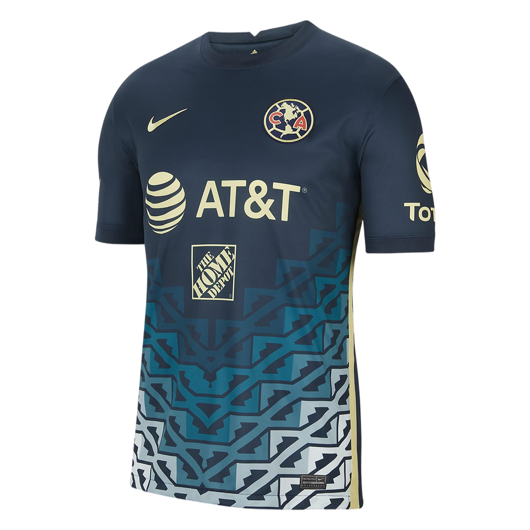 NEW 2021-22 Club America Away Soccer Jersey Short Sleeve T-Shirt Men S-XXL 