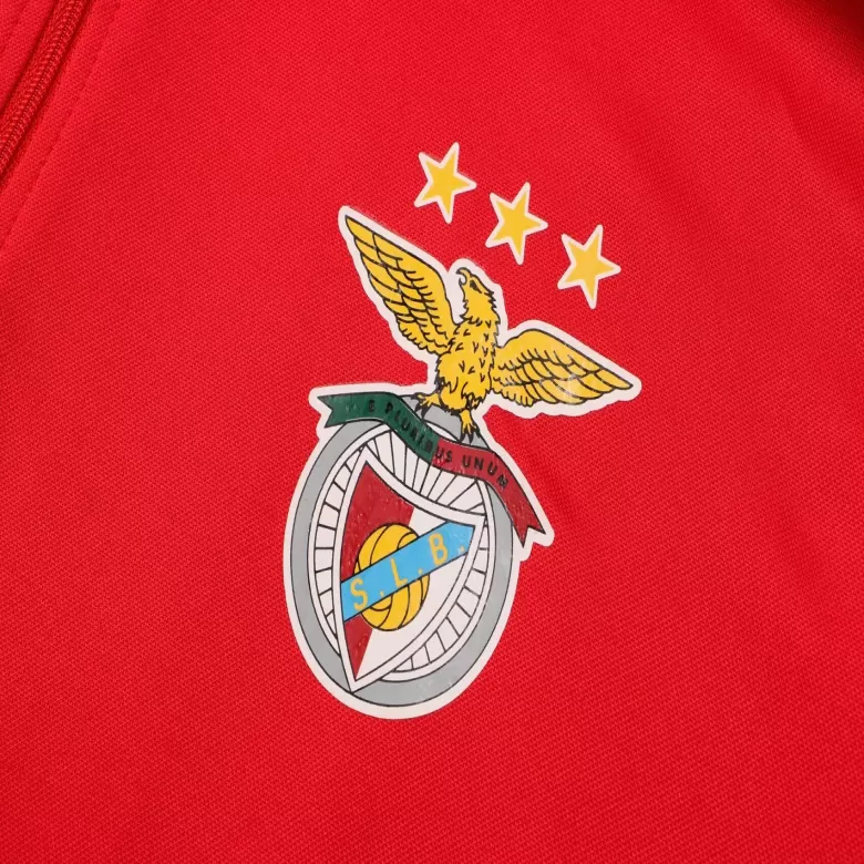 Benfica 1/4 Zip Tracksuit 2021/22 Red - gogoalshop