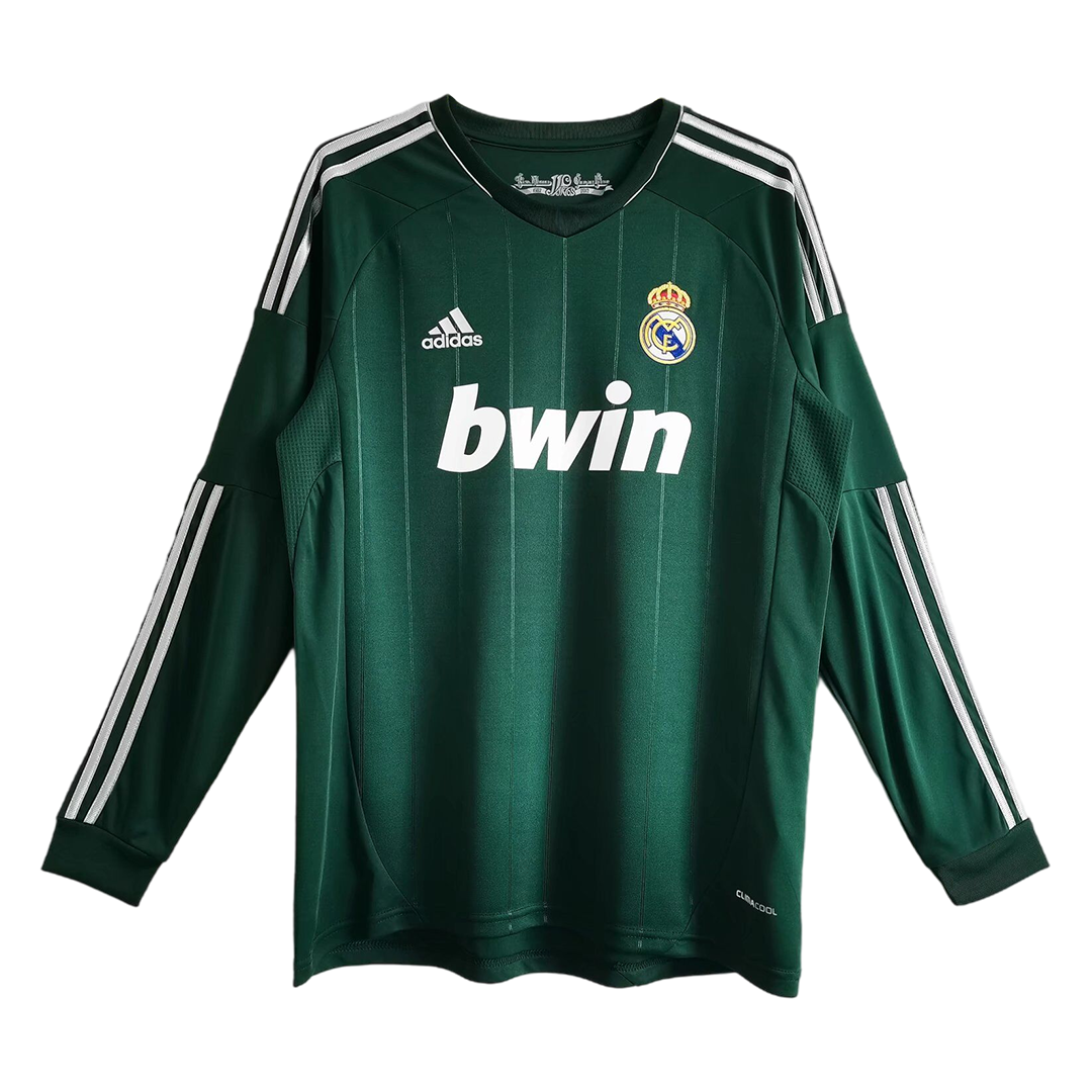Vintage Soccer Jersey Real Madrid Third Away Long Sleeve 2012/13 ...