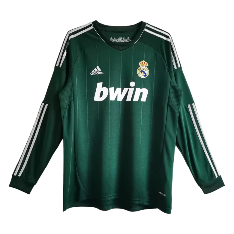 Vintage Soccer Jersey Real Madrid Third Away Long Sleeve 2012/13 - gogoalshop