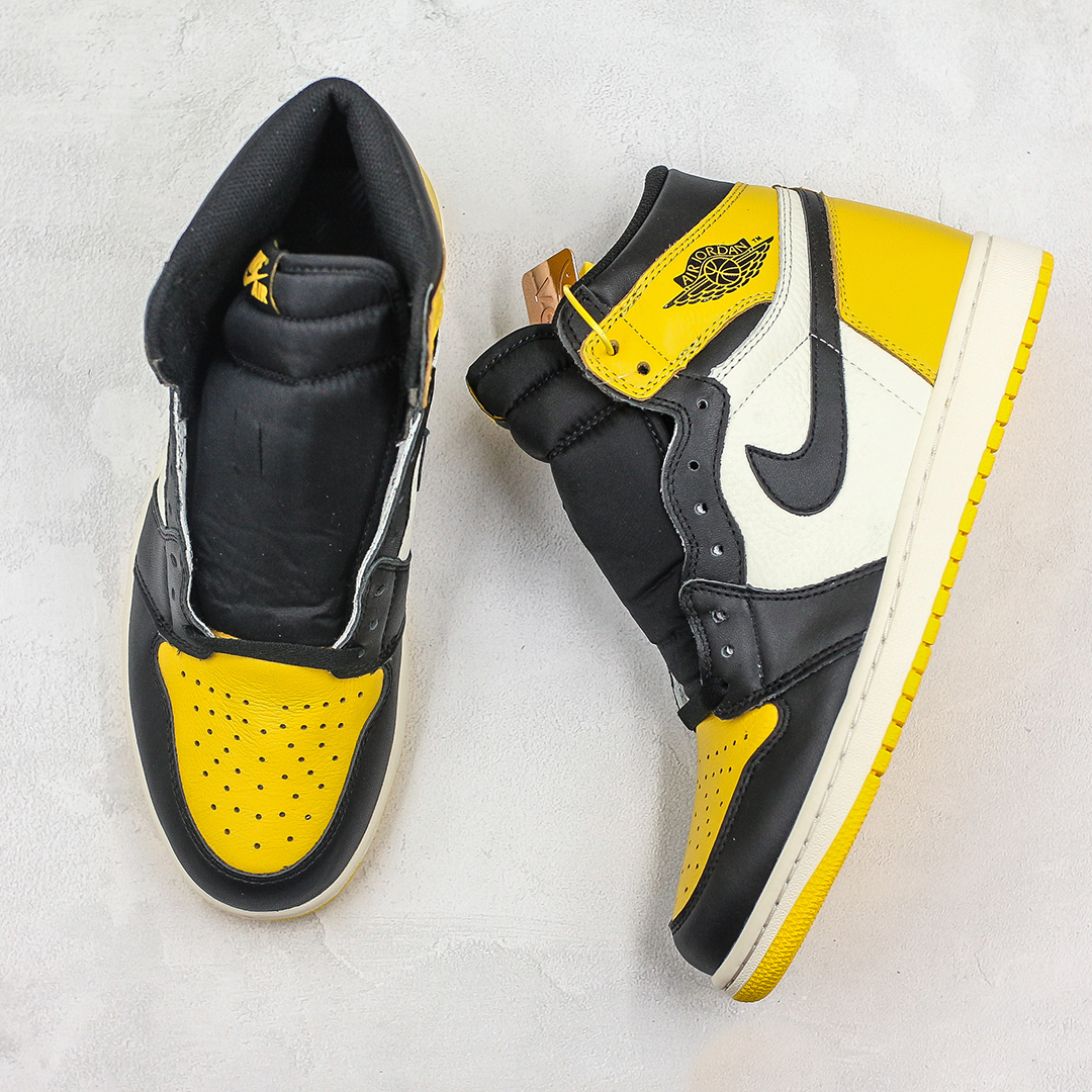 Sneakers By Nike Air Jordan 1 Mid SE Yellow Toe | Gogoalshop