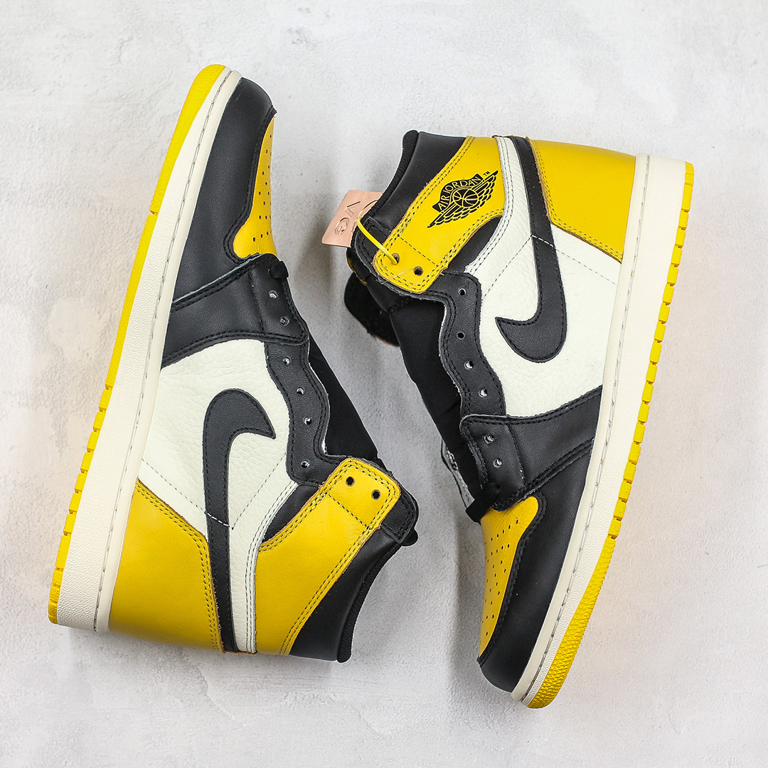 Sneakers By Nike Air Jordan 1 Mid SE Yellow Toe | Gogoalshop