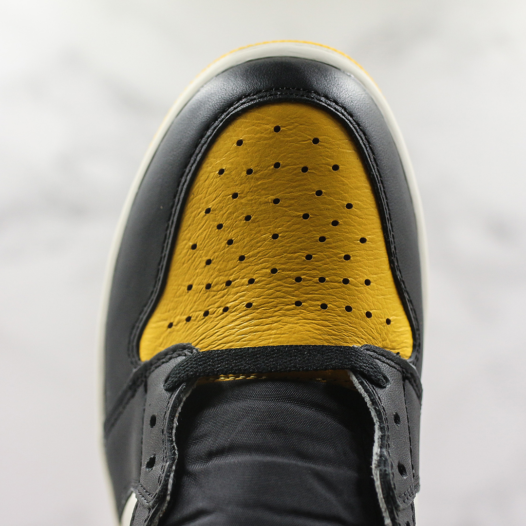 Air Jordan 1 Mid Yellow Toe Black â NUEVO INSTAGRAM: FOOTZONESPAIN2