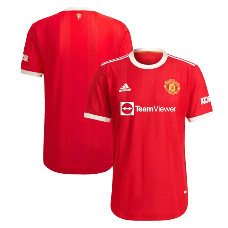 Manchester United Home Authentic Soccer Jersey 2021/22 - gogoalshop