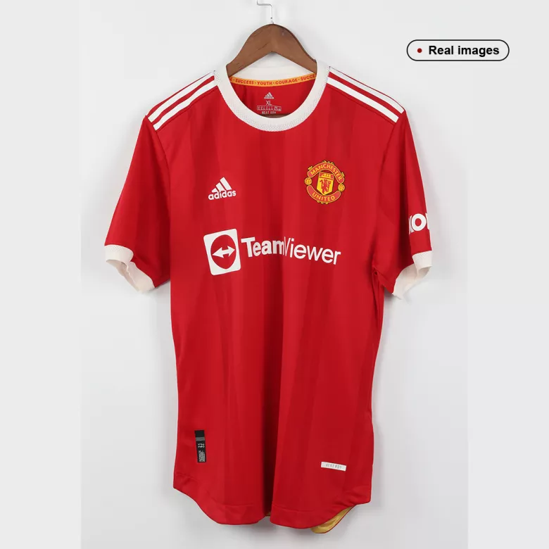Manchester United Home Authentic Soccer Jersey 2021/22 - gogoalshop