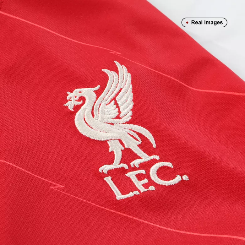 Liverpool Home Long Sleeve Soccer Jersey 2021/22 - gogoalshop