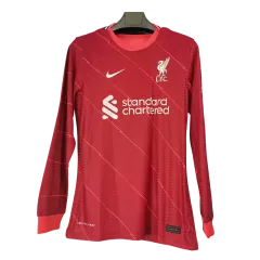 Liverpool Home Long Sleeve Jersey 2021/22 - gogoalshop