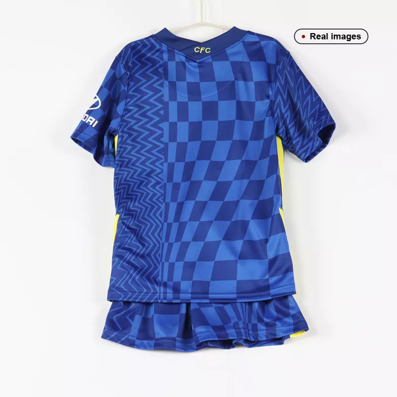 Chelsea Home Kids Soccer Jerseys Full Kit 2021/22 - gogoalshop