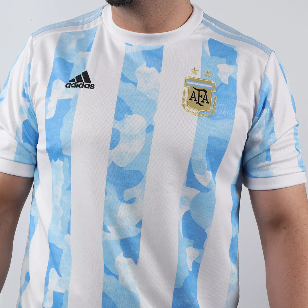 Replica MESSI #10 Argentina Home Jersey 2021 By Adidas - gogoalshop