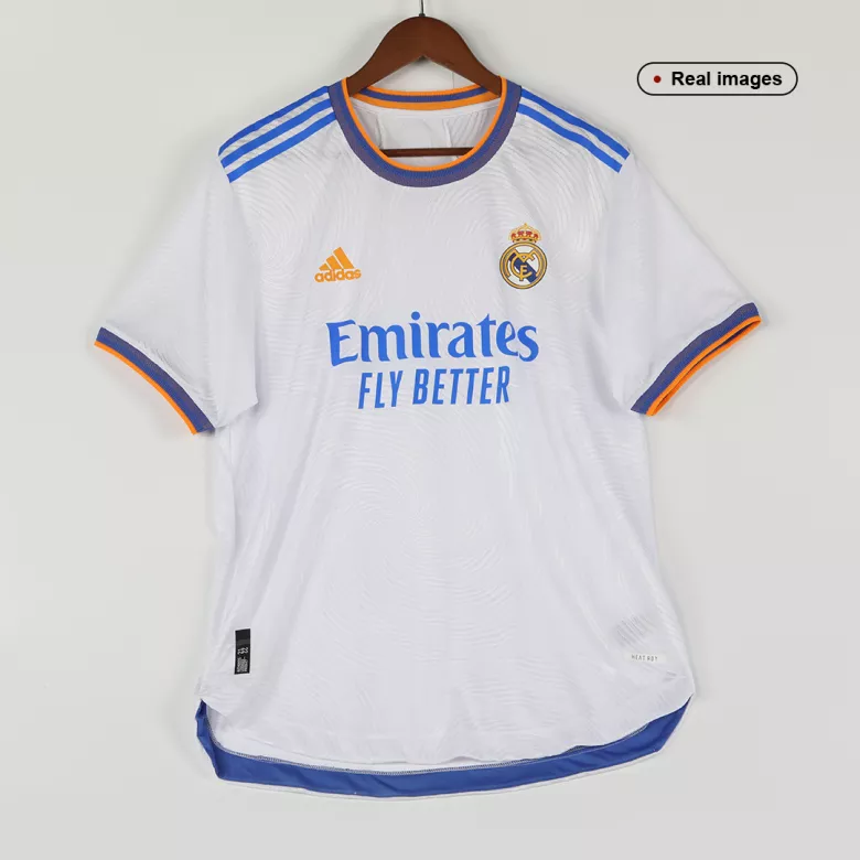 Real Madrid Home Authentic Soccer Jersey 2021/22 - gogoalshop