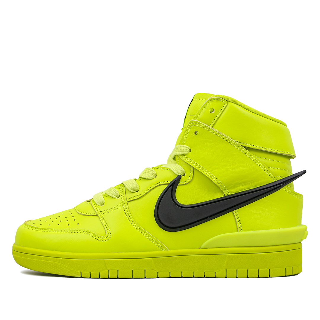 Sneakers By Nike AMBUSH x Dunk High Flash Lime | Gogoalshop