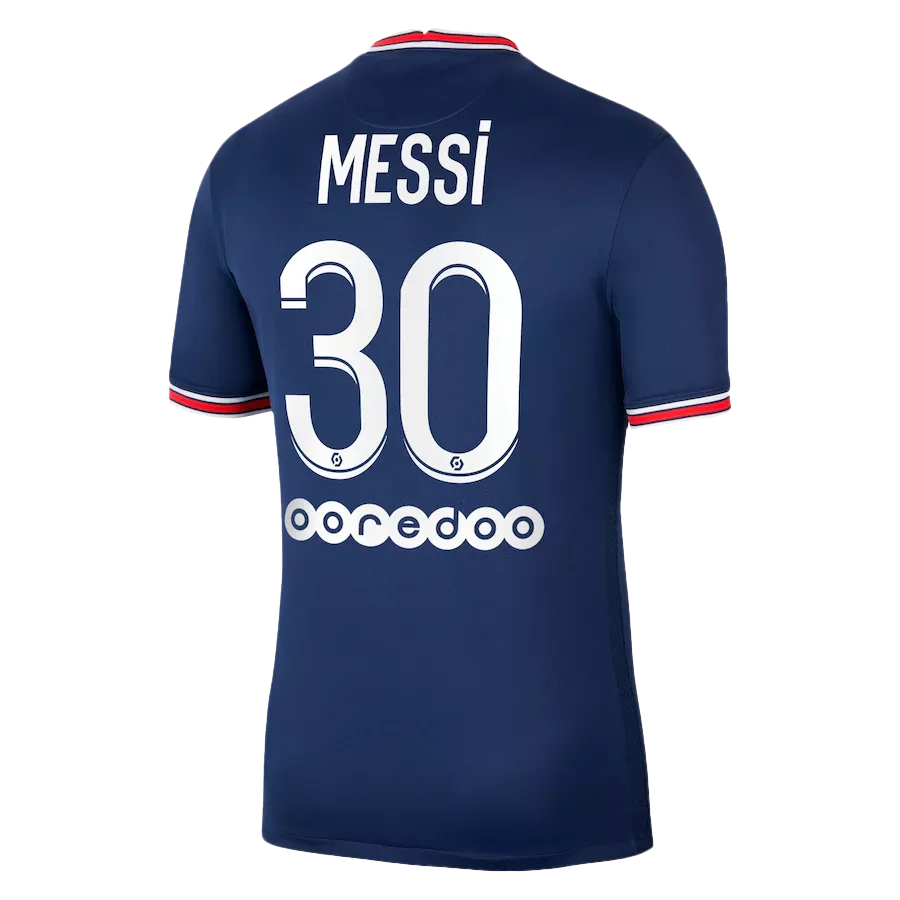 Replica Messi #30 PSG Home Jersey 2021/22 By Jordan - gogoalshop