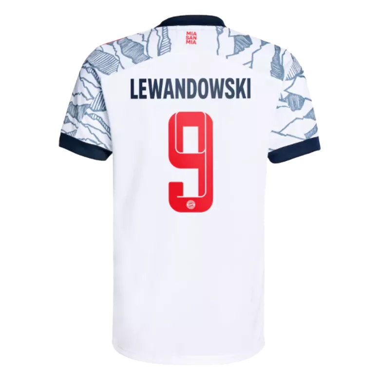 LEWANDOWSKI #9 Bayern Munich Third Away Soccer Jersey 2021/22 - gogoalshop