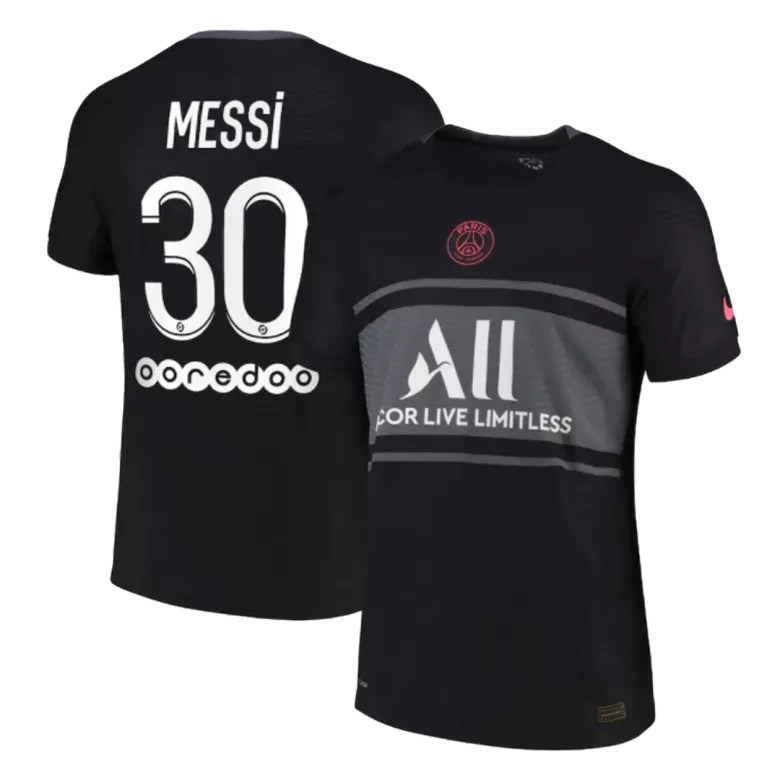 Messi #30 PSG Third Away Authentic Soccer Jersey 2021/22 - gogoalshop