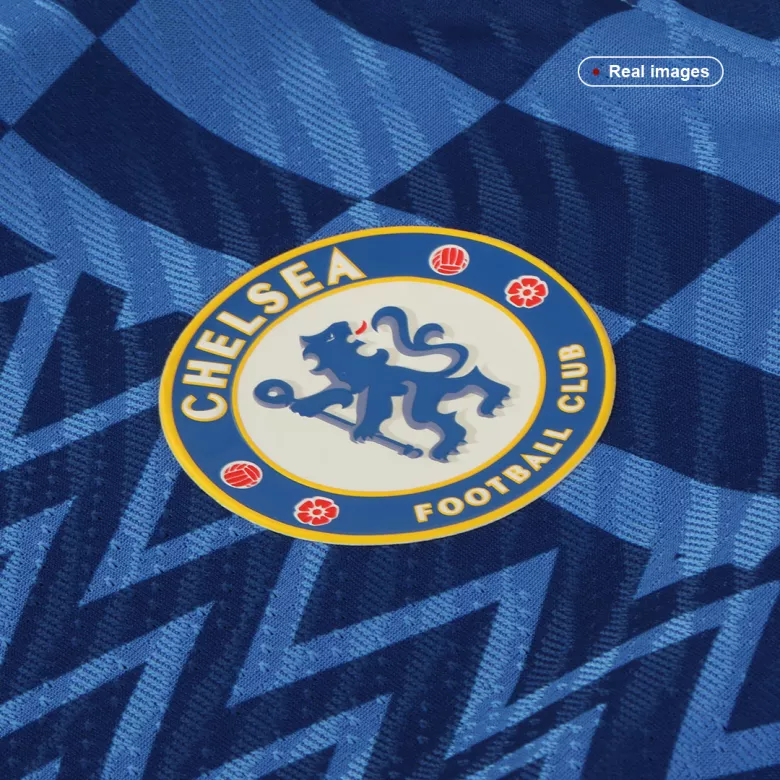 Authentic Chelsea Home Long Sleeve Soccer Jersey 2021/22 - gogoalshop
