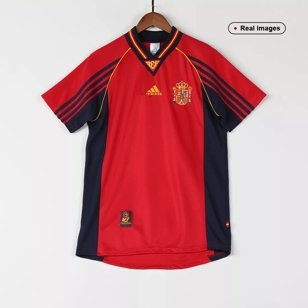 Retro Spain Home Jersey 1998 By Adidas - gogoalshop