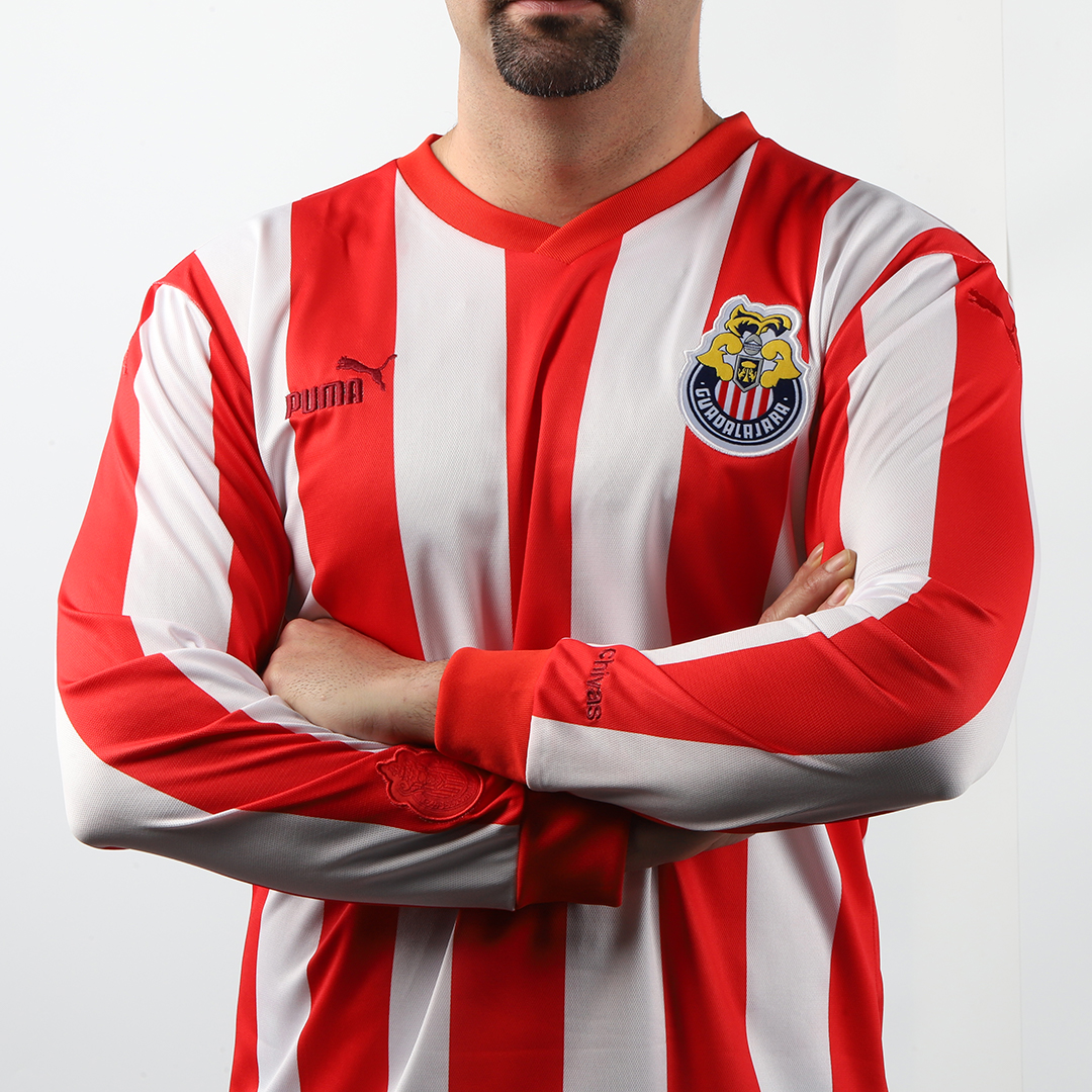 Retro Chivas Home Long Sleeve Jersey 