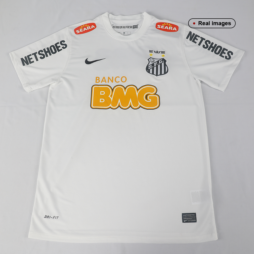 Retro Soccer Jersey Santos FC Home 2011/12 - gogoalshop