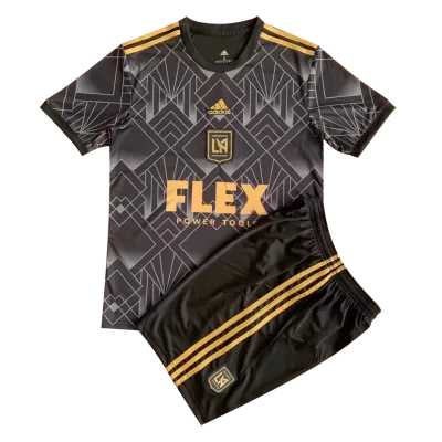 Los Angeles FC Home Kids Soccer Jerseys Kit 2022 | Gogoalshop