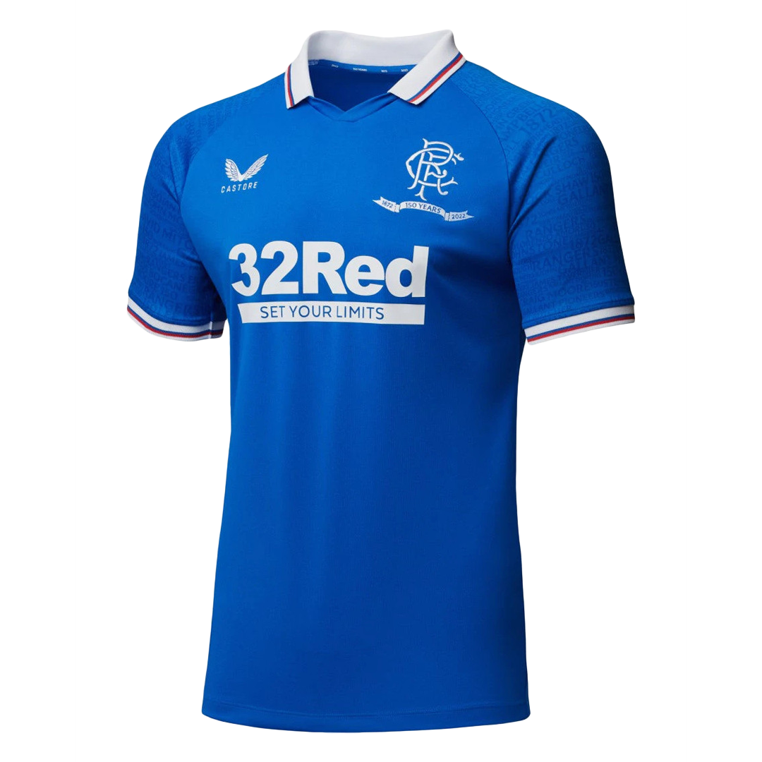 Replica Glasgow Rangers Jersey 2021/22 By Castore