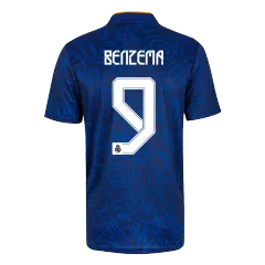 Replica BENZEMA #9 Real Madrid Away Jersey 2021/22 By Adidas - gogoalshop