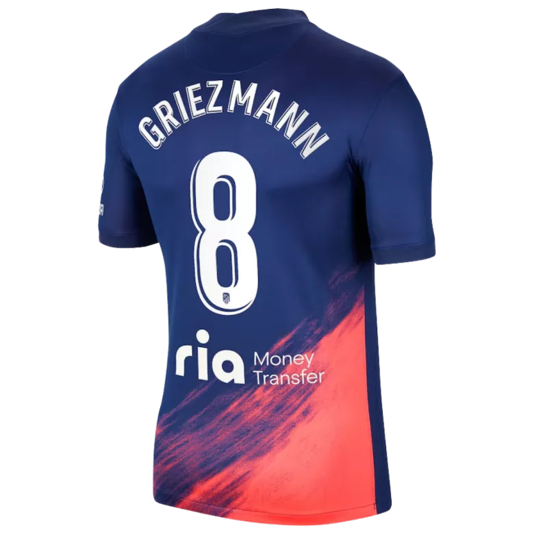 Antoine Griezmann #8 Atletico Madrid Away Soccer Jersey 2021/22 - gogoalshop