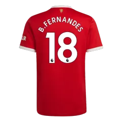 B.FERNANDES #18 Manchester United Home Jersey 2021/22 - gogoalshop