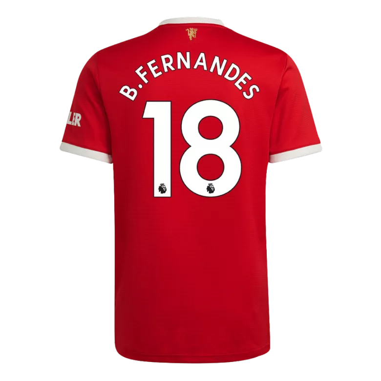 B.FERNANDES #18 Manchester United Home Jersey 2021/22 - gogoalshop
