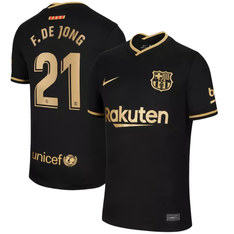 Frenkie de Jong #21 Barcelona Away Soccer Jersey 2020/21 - gogoalshop