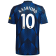 Replica Marcus Rashford #10 Manchester United Third Away Jersey 2021/22 By Adidas
