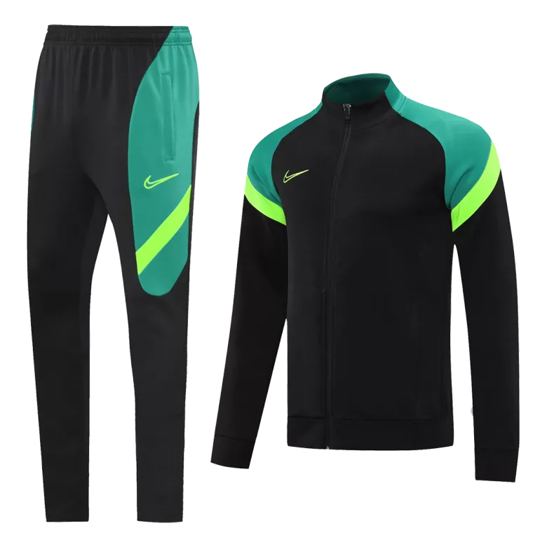Jacket Customize Tracksuit 2022 Black&Green - gogoalshop