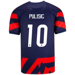 Replica Christian Pulisic #10 USA Away Jersey 2021/22 By Nike - gogoalshop