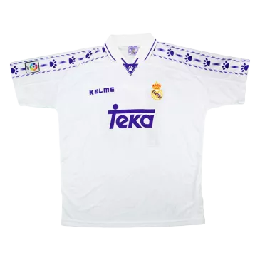 Retro Real Madrid Home Jersey 1996/97 By Kelme - gogoalshop
